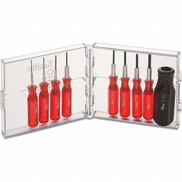 Xcelite - Screwdriver Sets Screwdriver Types Included: Hex Number of Pieces: 9 - All Tool & Supply