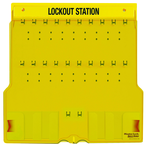 Padllock Wall Station - 22 x 22 x 1-3/4''-Unfilled; Base & Cover - All Tool & Supply