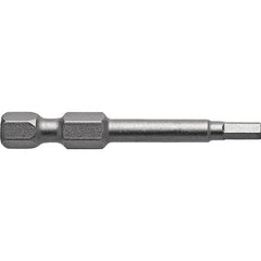 Apex - Power & Impact Screwdriver Bits & Holders Bit Type: Hex Hex Size (Metric): 2.50 (mm) - All Tool & Supply