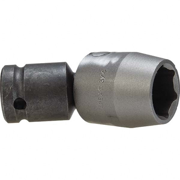 Apex - Socket Adapters & Universal Joints Type: Universal Joint Male Size: 3/4 - All Tool & Supply