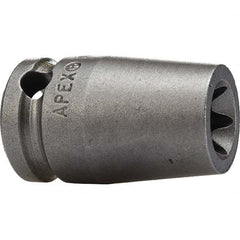 Apex - Impact Sockets Drive Size (Inch): 3/8 Torx Size: E12 - All Tool & Supply