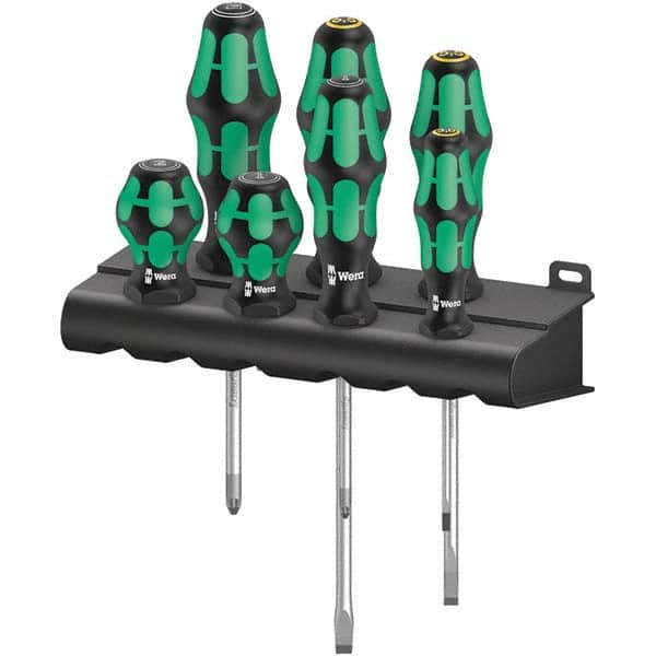 Wera - Screwdriver Sets Screwdriver Types Included: Phillips; Pozidriv Number of Pieces: 7 - All Tool & Supply