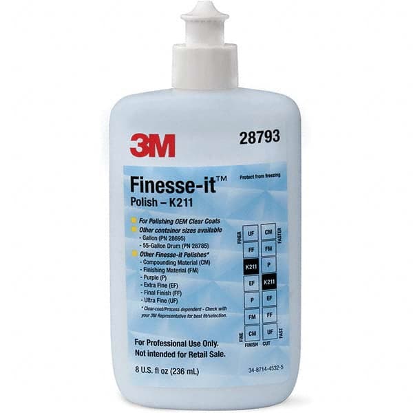 3M - Buffing & Polishing Compounds Material Application: Reduce/Remove Automotive Swirl Marks Compound Type: Mark Remover - All Tool & Supply