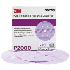 3M - Hook & Loop Discs Abrasive Type: Film Disc Disc Diameter (Inch): 6 - All Tool & Supply