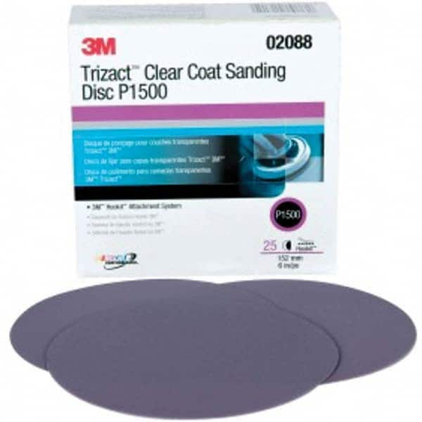 3M - Hook & Loop Discs Abrasive Type: Sanding Disc Disc Diameter (Inch): 6 - All Tool & Supply