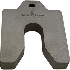 Maudlin Products - Metal Shim Stock Type: Slotted Shim Material: Stainless Steel - All Tool & Supply