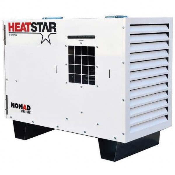 Heatstar - Fuel Radiant Heaters Type: Dual Fuel Direct Fired Heater Fuel Type: LP Gas/Natural Gas - All Tool & Supply