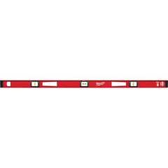 Milwaukee Tool - Box Beam, I-Beam & Torpedo Levels Level Type: I-Beam Number of Vials: 3 - All Tool & Supply