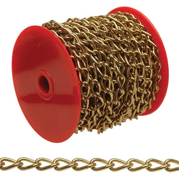 Campbell - Weldless Chain Type: Decorative Chain Load Capacity (Lb.): 5.000 - All Tool & Supply