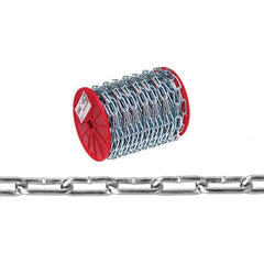 Campbell - Weldless Chain Type: Straight Link Coil Chain Load Capacity (Lb.): 520.000 - All Tool & Supply