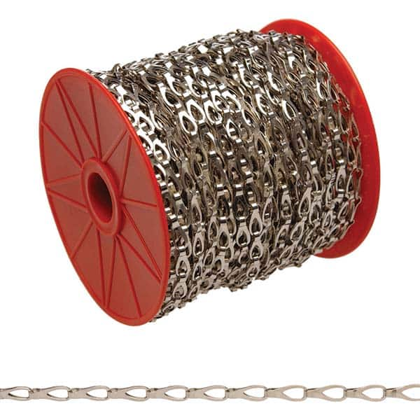 Campbell - Weldless Chain Type: Sash Chain Load Capacity (Lb.): 3.000 - All Tool & Supply