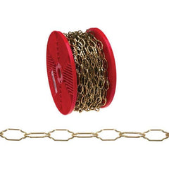 Campbell - Weldless Chain Type: Decorative Chain Load Capacity (Lb.): 20.000 - All Tool & Supply