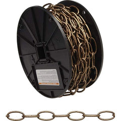 Campbell - Weldless Chain Type: Decorative Chain Load Capacity (Lb.): 35.000 - All Tool & Supply