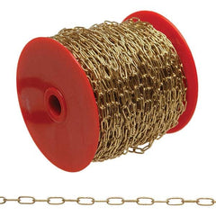 Campbell - Weldless Chain Type: Decorative Chain Load Capacity (Lb.): 15.000 - All Tool & Supply