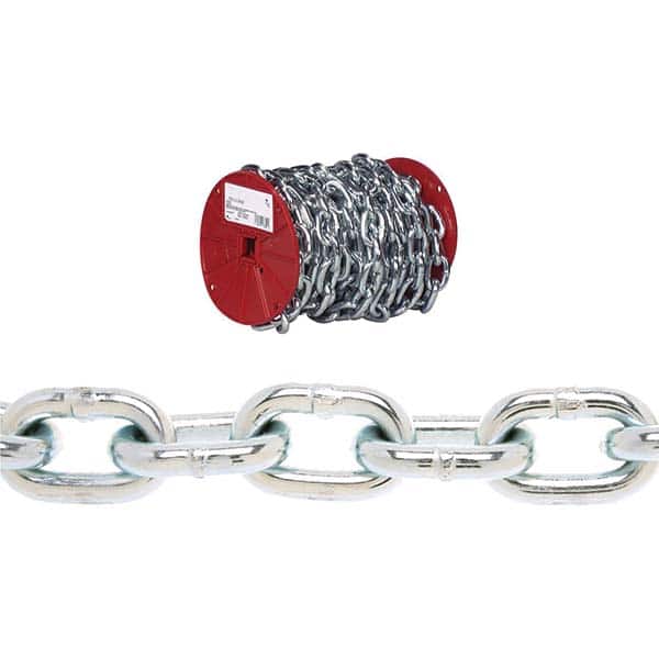 Campbell - Weldless Chain Type: Proof Coil Chain Load Capacity (Lb.): 2650.000 - All Tool & Supply