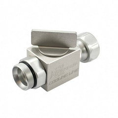 Piranha Cooling Line - Instrumentation Ball Valves Material: Aluminum Pipe Size: 0.5 (Inch) - All Tool & Supply