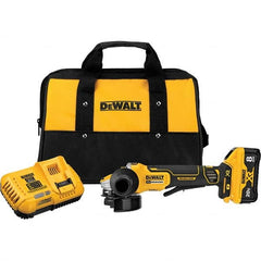 DeWALT - Angle & Disc Grinders Type of Power: Cordless Wheel Diameter (Inch): 4-1/2 - 5 - All Tool & Supply