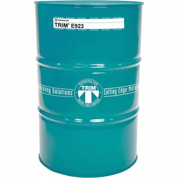 Master Fluid Solutions - TRIM E923 54 Gal Drum Cutting, Drilling, Sawing, Grinding, Tapping & Turning Fluid - All Tool & Supply