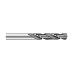 ‎1/8″ Dia. × 1/8″ Shank × 1-1/4″ Flute Length × 2-1/4″ OAL, 7xD, 135°, Uncoated, 2xD Flute, External Coolant, Round Solid Carbide Drill