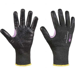 Honeywell - Size L (9), ANSI Cut Lvl A8, Puncture Lvl 1, Abrasion Lvl 6, Nitrile Coated Cut Resistant Gloves - All Tool & Supply