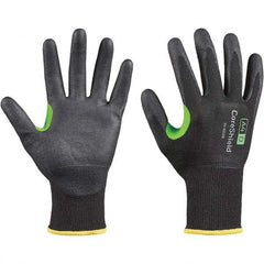 Honeywell - Size M (8), ANSI Cut Lvl A4, Puncture Lvl 1, Abrasion Lvl 6, Nitrile Coated Cut Resistant Gloves - All Tool & Supply