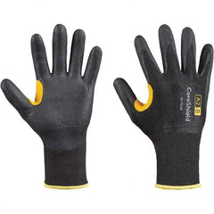 Honeywell - Size M (8), ANSI Cut Lvl A2, Puncture Lvl 1, Abrasion Lvl 6, Nitrile Coated Cut Resistant Gloves - All Tool & Supply