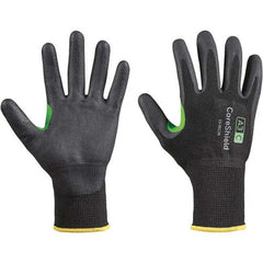 Honeywell - Size L (9), ANSI Cut Lvl A3, Puncture Lvl 1, Abrasion Lvl 6, Nitrile Coated Cut Resistant Gloves - All Tool & Supply