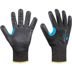 Honeywell - Size L (9), ANSI Cut Lvl A7, Puncture Lvl 1, Abrasion Lvl 6, Nitrile Coated Cut Resistant Gloves - All Tool & Supply