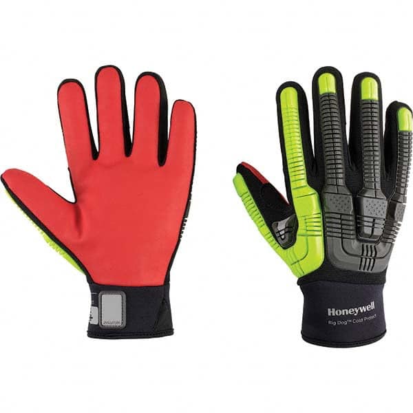 Honeywell - Size 2XL (11), ANSI Cut Lvl A6, Abrasion Lvl 4, Rubber Coated Cut Resistant Gloves - All Tool & Supply