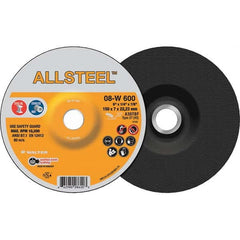 WALTER Surface Technologies - Depressed-Center Wheels Wheel Diameter (Inch): 6 Wheel Thickness (Inch): 1/4 - All Tool & Supply