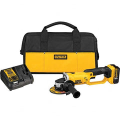 DeWALT - Angle & Disc Grinders Type of Power: Cordless Wheel Diameter (Inch): 4-1/2 - All Tool & Supply