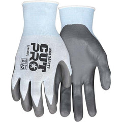 MCR Safety - Size XS, ANSI Cut Lvl A2, Puncture Lvl 3, Abrasion Lvl 4, Foam Nitrile Coated Cut & Puncture Resistant Gloves - All Tool & Supply