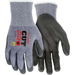 MCR Safety - Size S, ANSI Cut Lvl A6, Puncture Lvl 4, Abrasion Lvl 4, Polyurethane Coated Cut & Puncture Resistant Gloves - All Tool & Supply