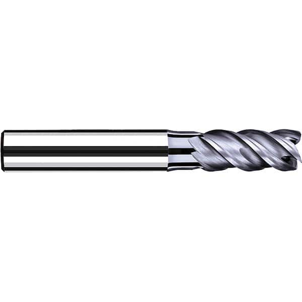 Fraisa - 3/16" Diam 4 Flute Solid Carbide 0.004" Corner Radius End Mill - All Tool & Supply