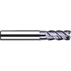 Fraisa - 3/16" Diam 4 Flute Solid Carbide 0.004" Corner Radius End Mill - All Tool & Supply