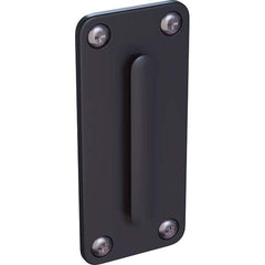 Trafford Industrial - Barrier Parts & Accessories Type: Wall Plate Color: Black - All Tool & Supply