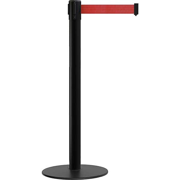 Trafford Industrial - Barrier Posts Type: Stanchion Post Color/Finish: Black - All Tool & Supply