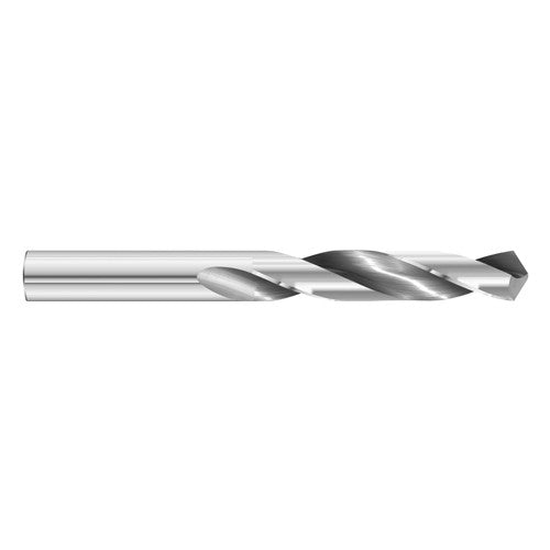 ‎#51 Dia. × 0.067″ Shank × 3/4″ Flute Length × 1-1/2″ OAL, 7xD, 118°, Uncoated, 2xD Flute, External Coolant, Round Solid Carbide Drill