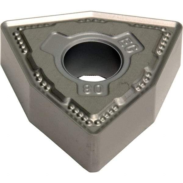 Sumitomo - WNMG333 EEG Grade AC5025S Carbide Turning Insert - TiAlSiN Finish, 80° Trigon, 3/8" Inscr Circle, 3/16" Thick, 0.0469" Corner Radius - All Tool & Supply