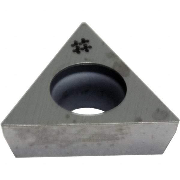 Sumitomo - TPGA221 Grade AC5015S Carbide Turning Insert - TiAlSiN Finish, 60° Triangle, 1/4" Inscr Circle, 1/8" Thick, 0.0156" Corner Radius - All Tool & Supply