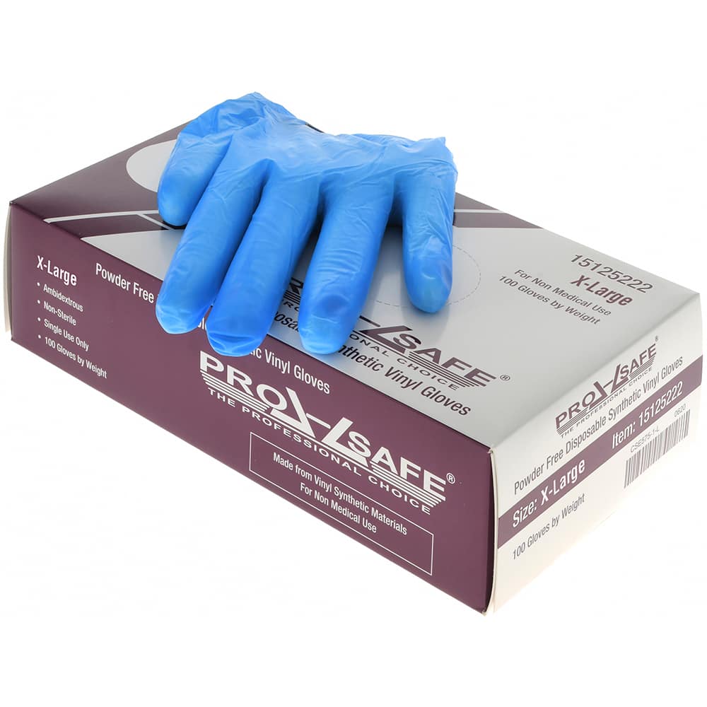 No Brand - Size XL, 3 mil, Synthetic Hybrid Disposable Gloves - All Tool & Supply