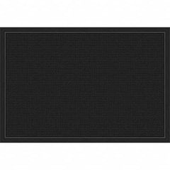 PRO-SAFE - 2.66' Long x 2' Wide Natural Rubber, Ribbed Entrance Matting - All Tool & Supply