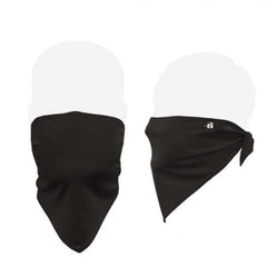 Badger Sport - 100 Pack, Size Universal Black Bandana Design Washable Face Mask - All Tool & Supply