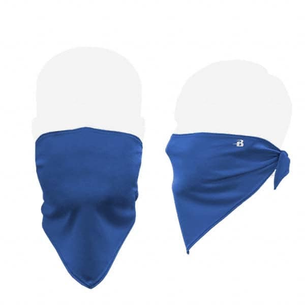 Badger Sport - 100 Pack, Size Universal Royal Blue Bandana Design Washable Face Mask - All Tool & Supply