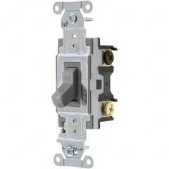 Bryant Electric - Wall & Dimmer Light Switches Switch Type: Three Way Switch Operation: Toggle - All Tool & Supply