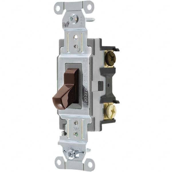 Bryant Electric - Wall & Dimmer Light Switches Switch Type: Three Way Switch Operation: Toggle - All Tool & Supply