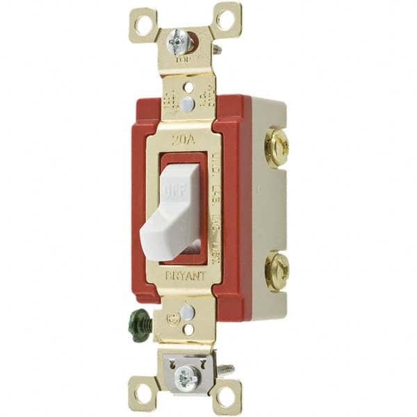 Bryant Electric - Wall & Dimmer Light Switches Switch Type: NonDimmer Switch Operation: Toggle - All Tool & Supply