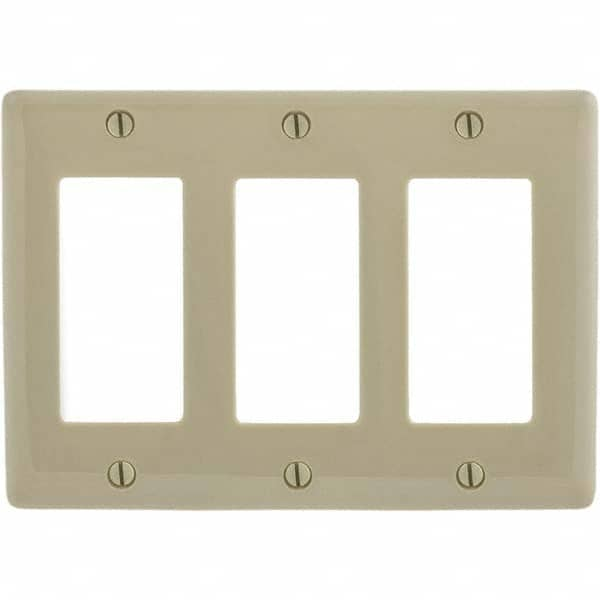 Bryant Electric - Wall Plates Wall Plate Type: Outlet Wall Plates Color: Ivory - All Tool & Supply