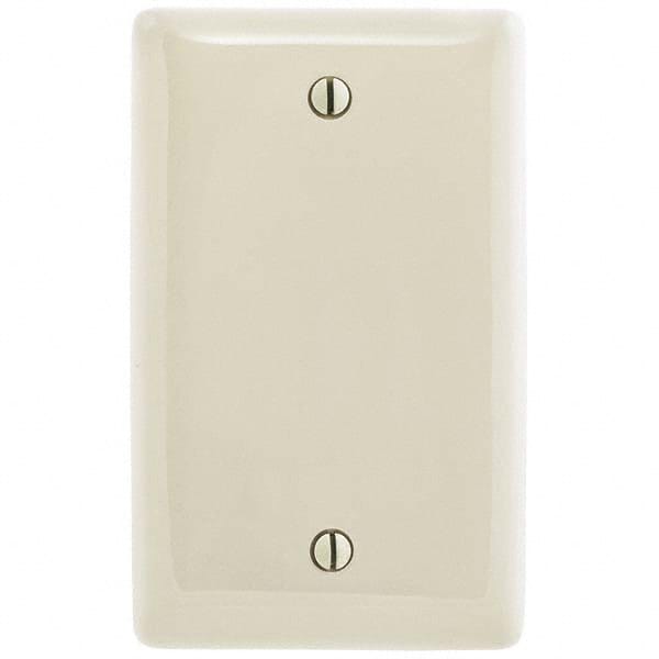 Bryant Electric - Wall Plates Wall Plate Type: Blank Wall Plate Color: Light Almond - All Tool & Supply