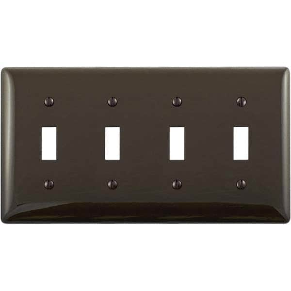 Bryant Electric - Wall Plates Wall Plate Type: Switch Plates Color: Brown - All Tool & Supply